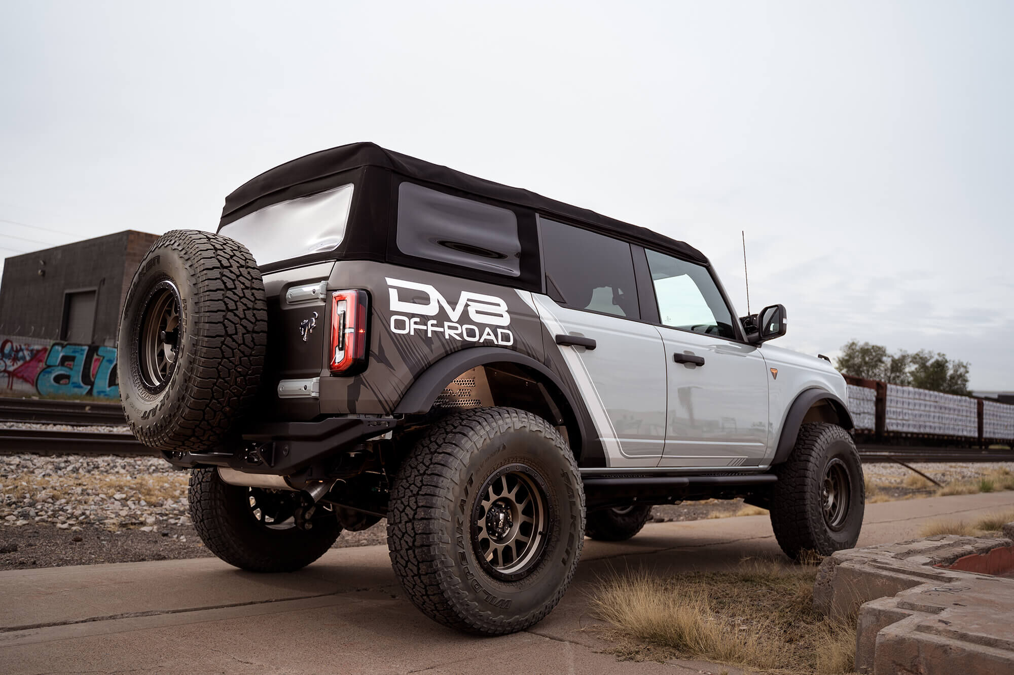 2021-2022 Ford Bronco FS15 Series Rear Bumper by DV8 Off-Road