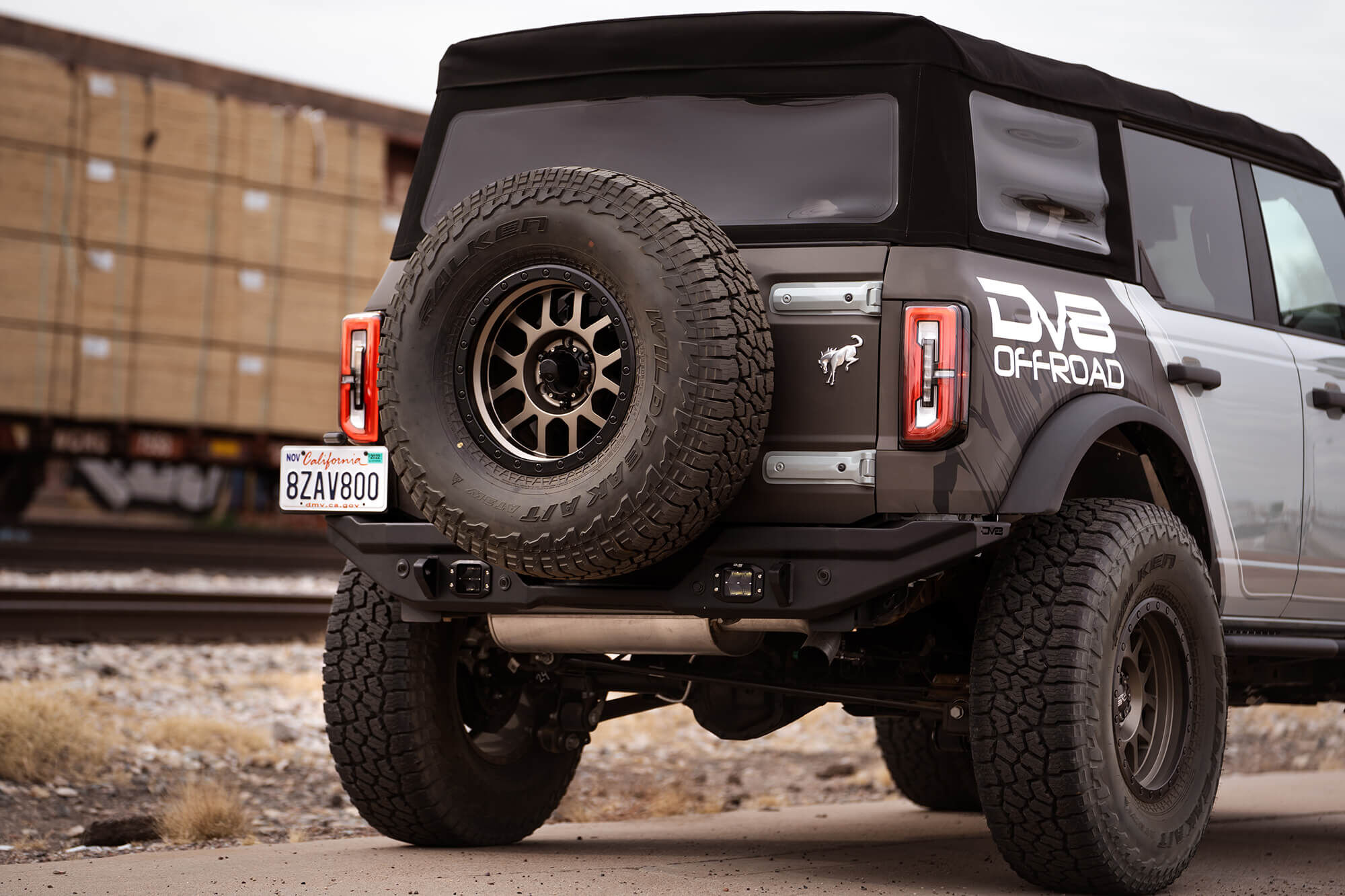 2021-2022 Ford Bronco FS15 Series Rear Bumper by DV8 Off-Road