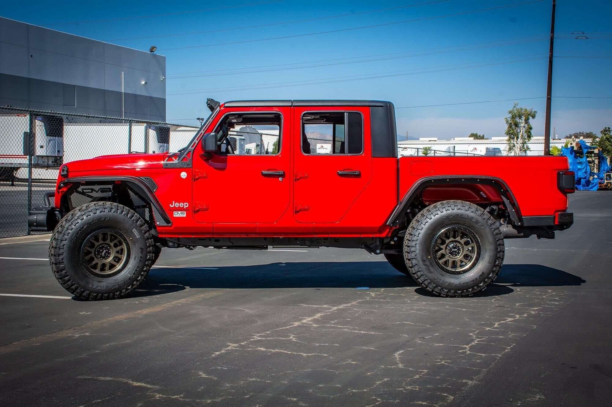 2020-2022 Jeep Gladiator JT Steel Rear Bumper by DV8 Off-Road
