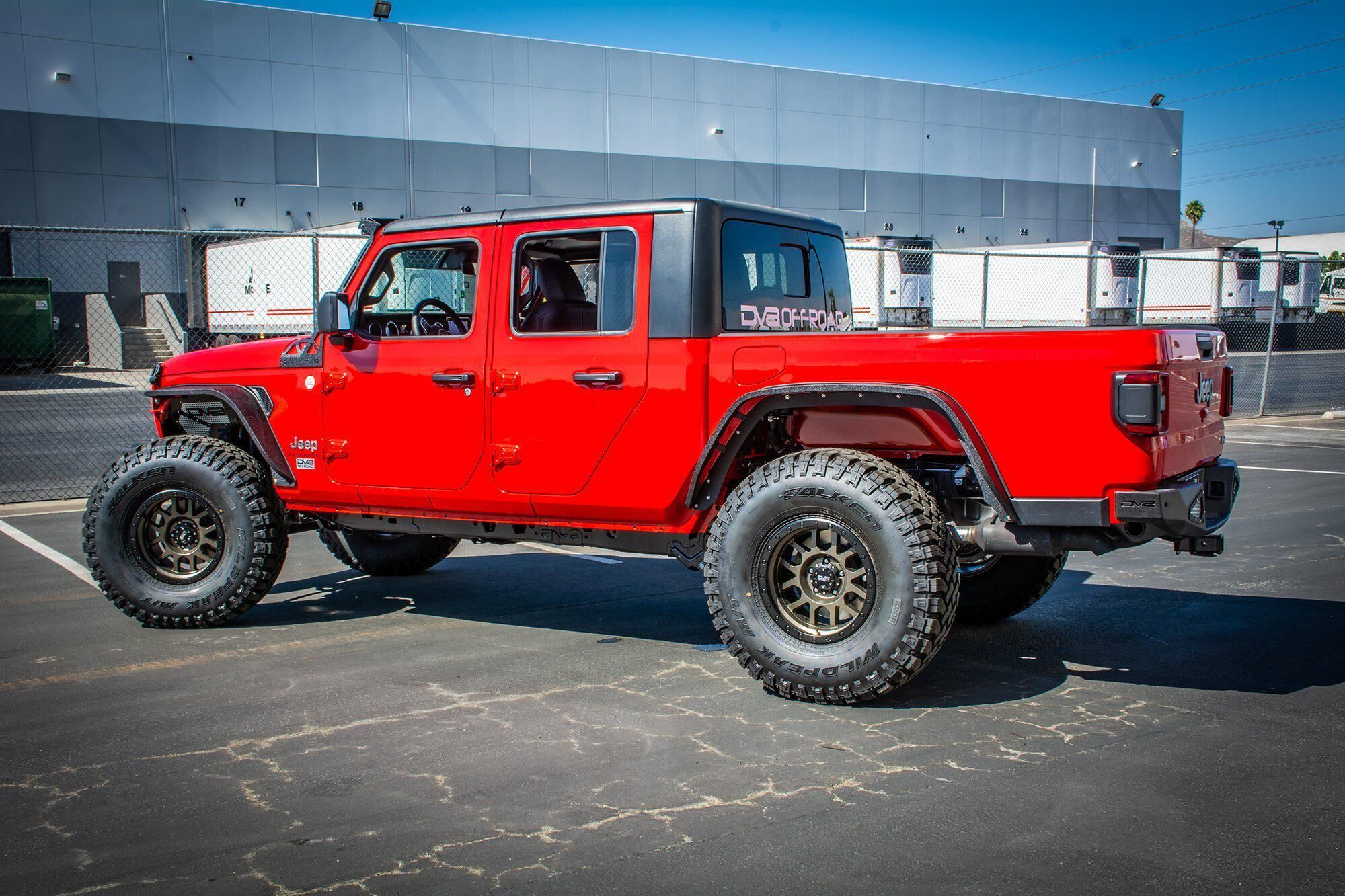 2020-2022 Jeep Gladiator JT Steel Rear Bumper by DV8 Off-Road