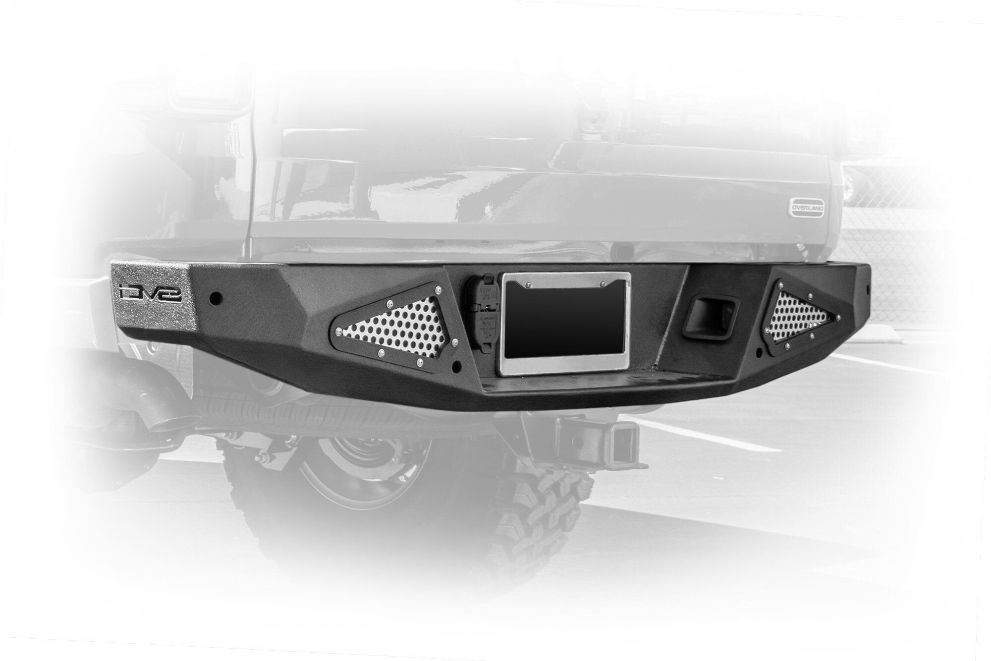 2020-2022 Jeep Gladiator JT Steel Rear Bumper by DV8 Off-Road - RBGL-01