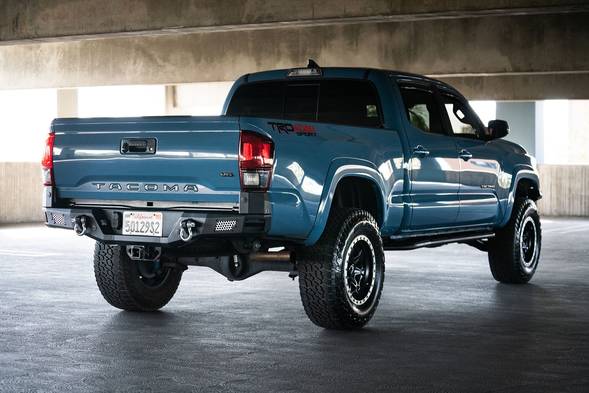 2016-2023 Toyota Tacoma MTO Series Rear Bumper by DV8 Off-Road