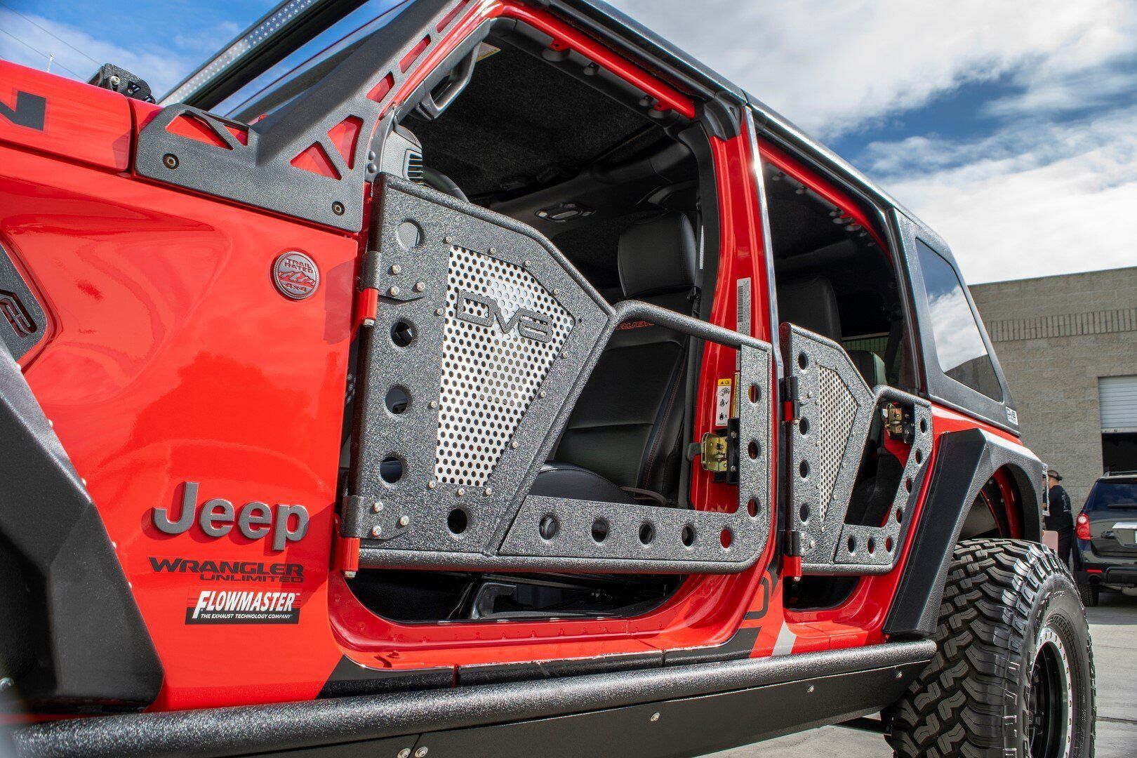 2018-2022 Jeep Wrangler JL & 2020-2022 JT Rock Doors by DV8 Off-Road