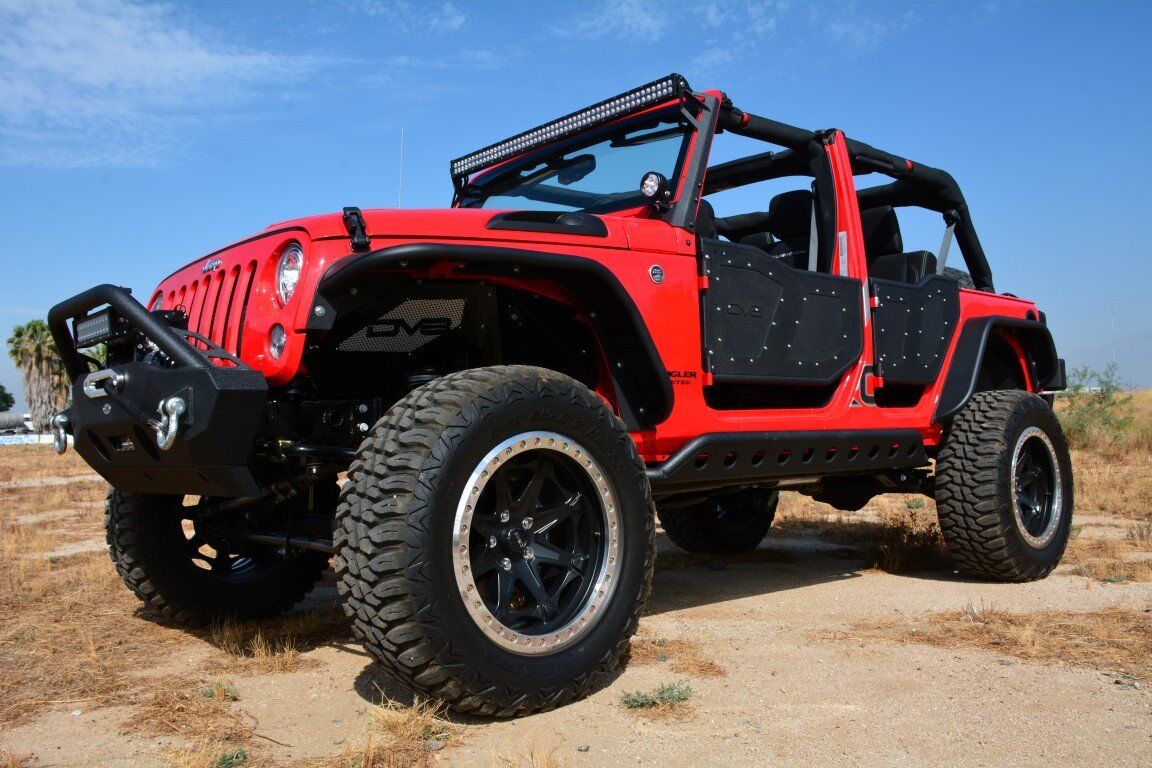 2007-2018 Jeep Wrangler JK Rock Doors by DV8 Off-Road
