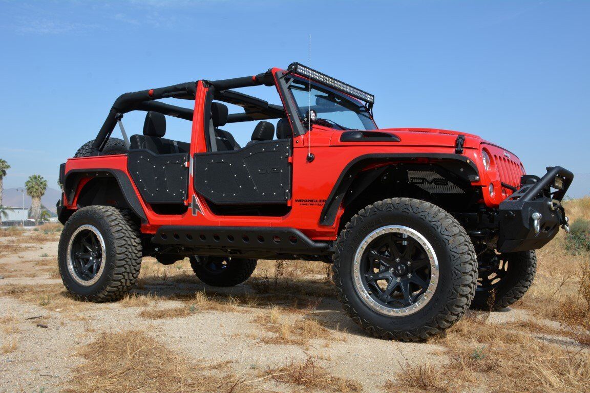 2007-2018 Jeep Wrangler JK Rock Doors by DV8 Off-Road