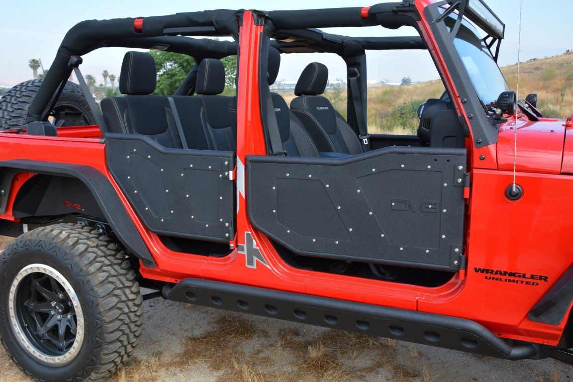 2007-2018 Jeep Wrangler JK Rock Doors by DV8 Off-Road