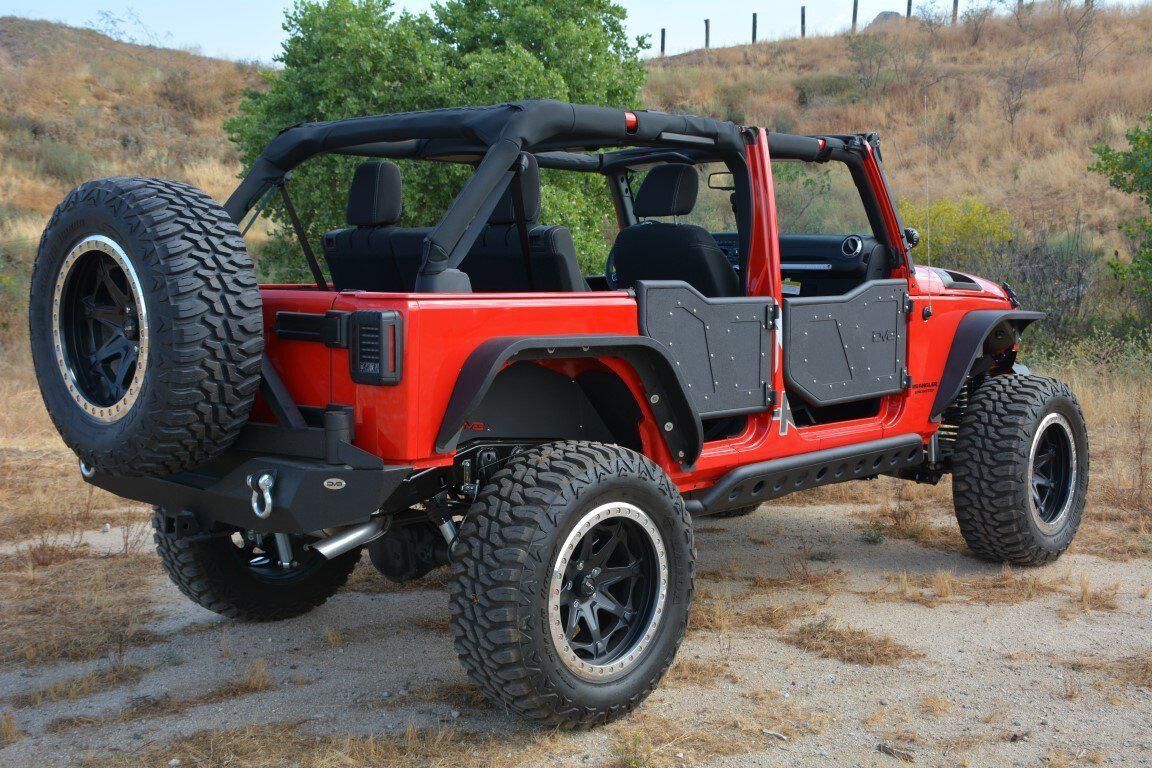 2007-2018 Jeep Wrangler JK Rock Doors by DV8 Off-Road