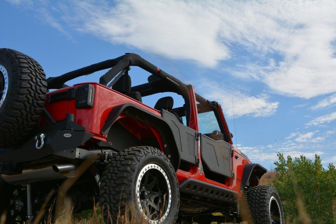2007-2018 Jeep Wrangler JK Rock Doors by DV8 Off-Road