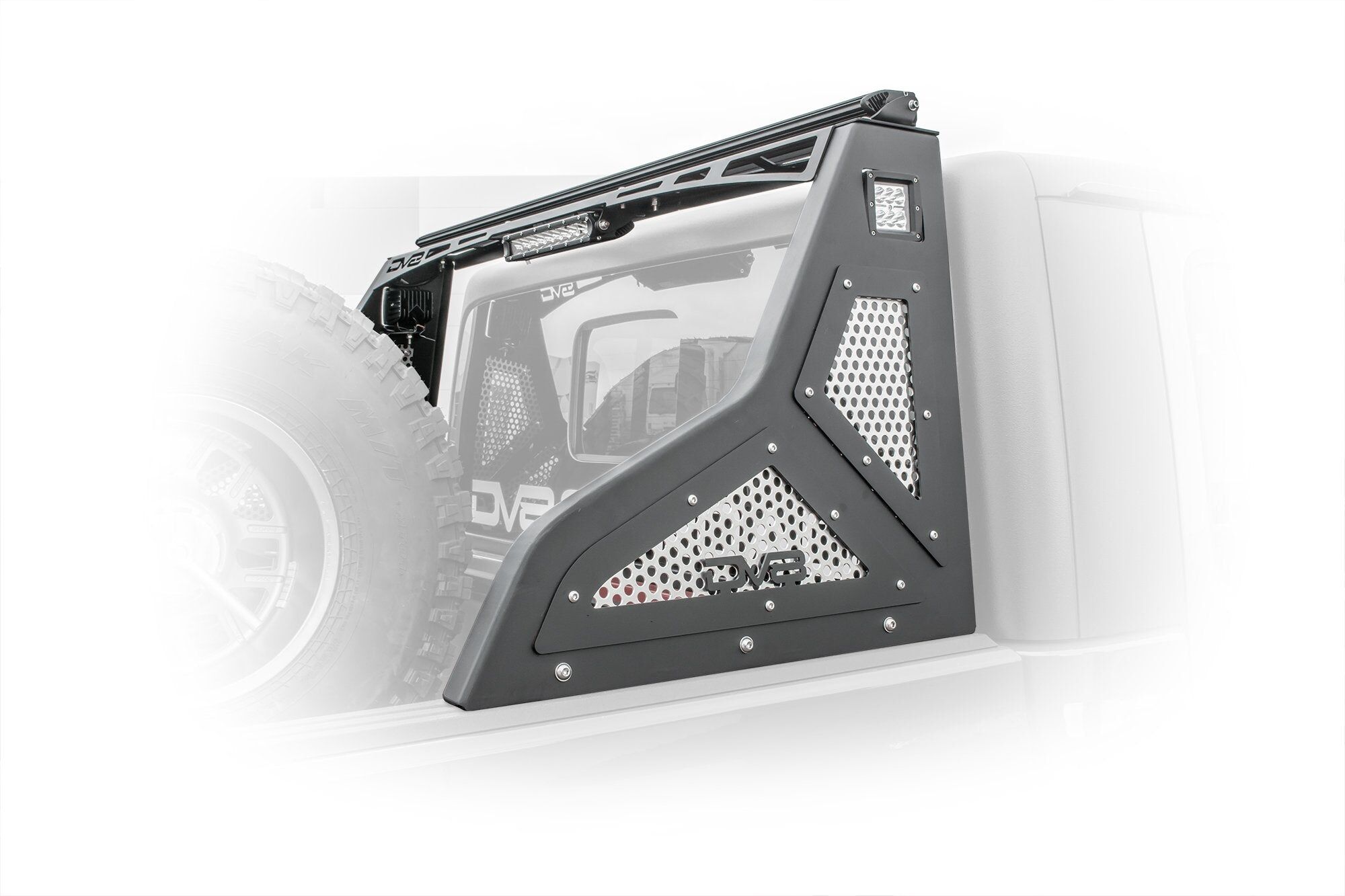 2020-2022 Jeep Gladiator JT Chase Rack by DV8 Off-Road - RRGL-01
