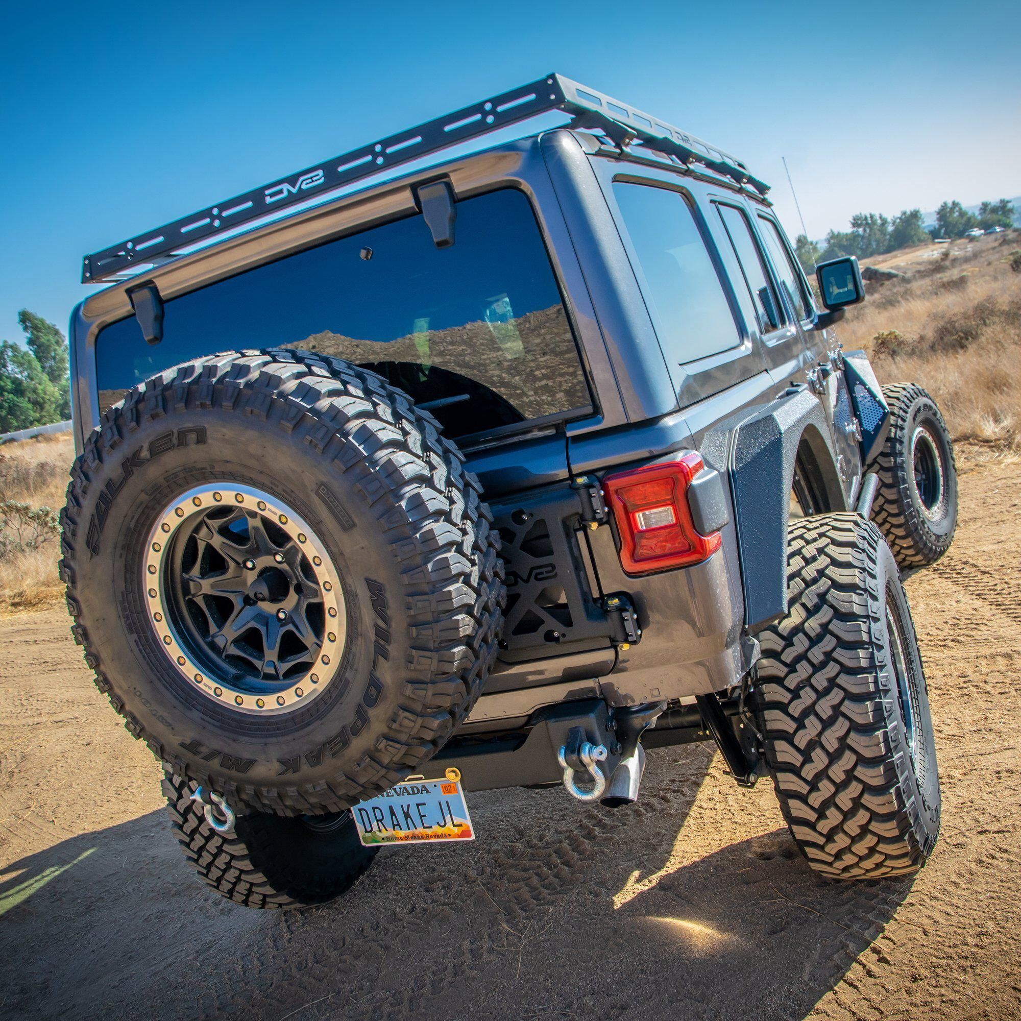 2018-2022 Jeep Wrangler JL 4-Door Roof Rack by DV8 Off-Road
