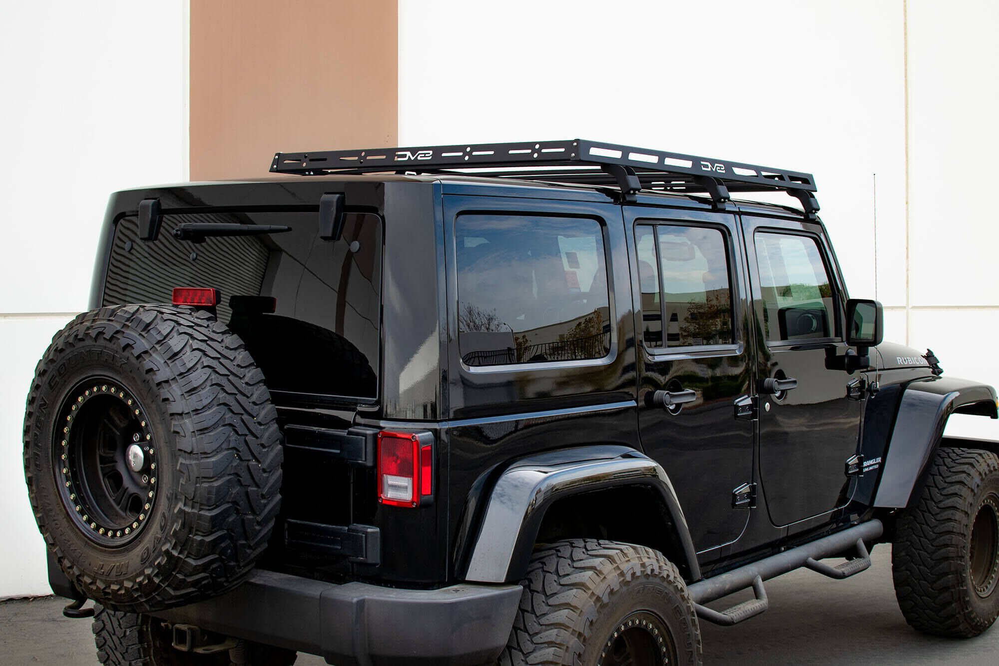 2007-2018 Jeep Wrangler JK 4-Door Short Roof Rack by DV8 Off-Road