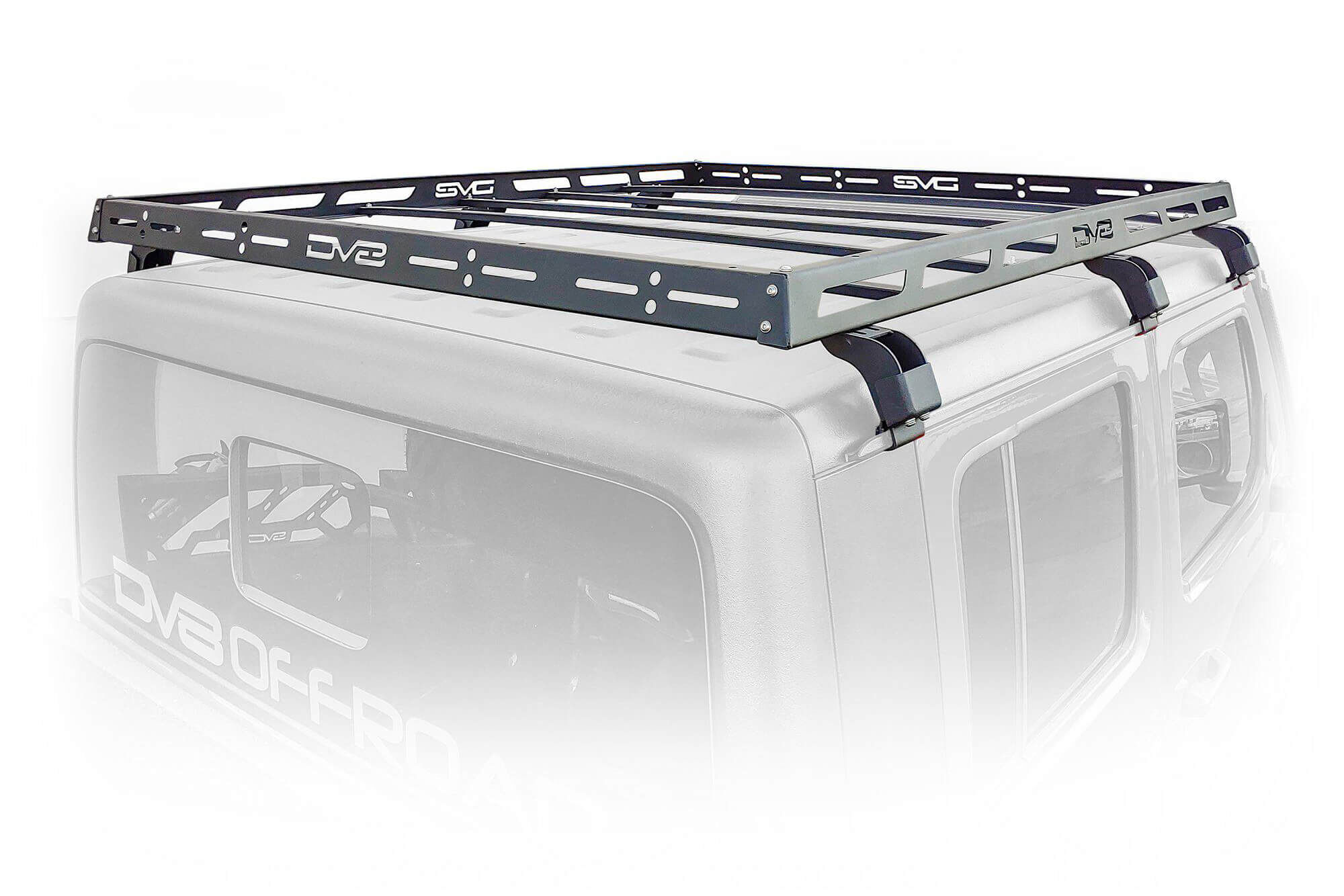 2007-2018 Jeep Wrangler JK 4-Door Short Roof Rack by DV8 Off-Road
