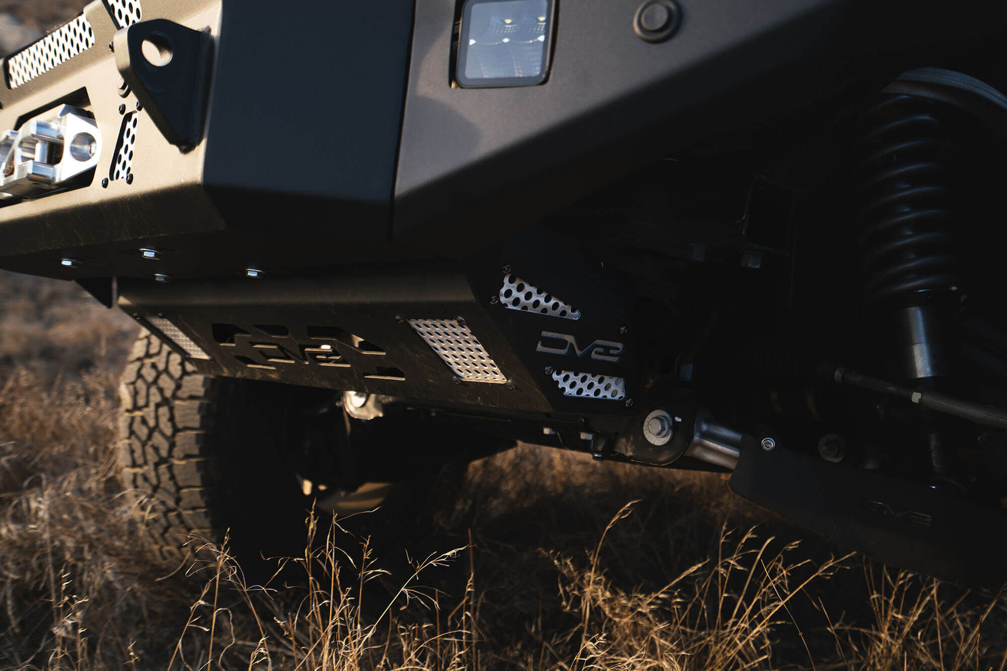 2021-2022 Ford Bronco Steel Front Skid Plate by DV8 Off-Road