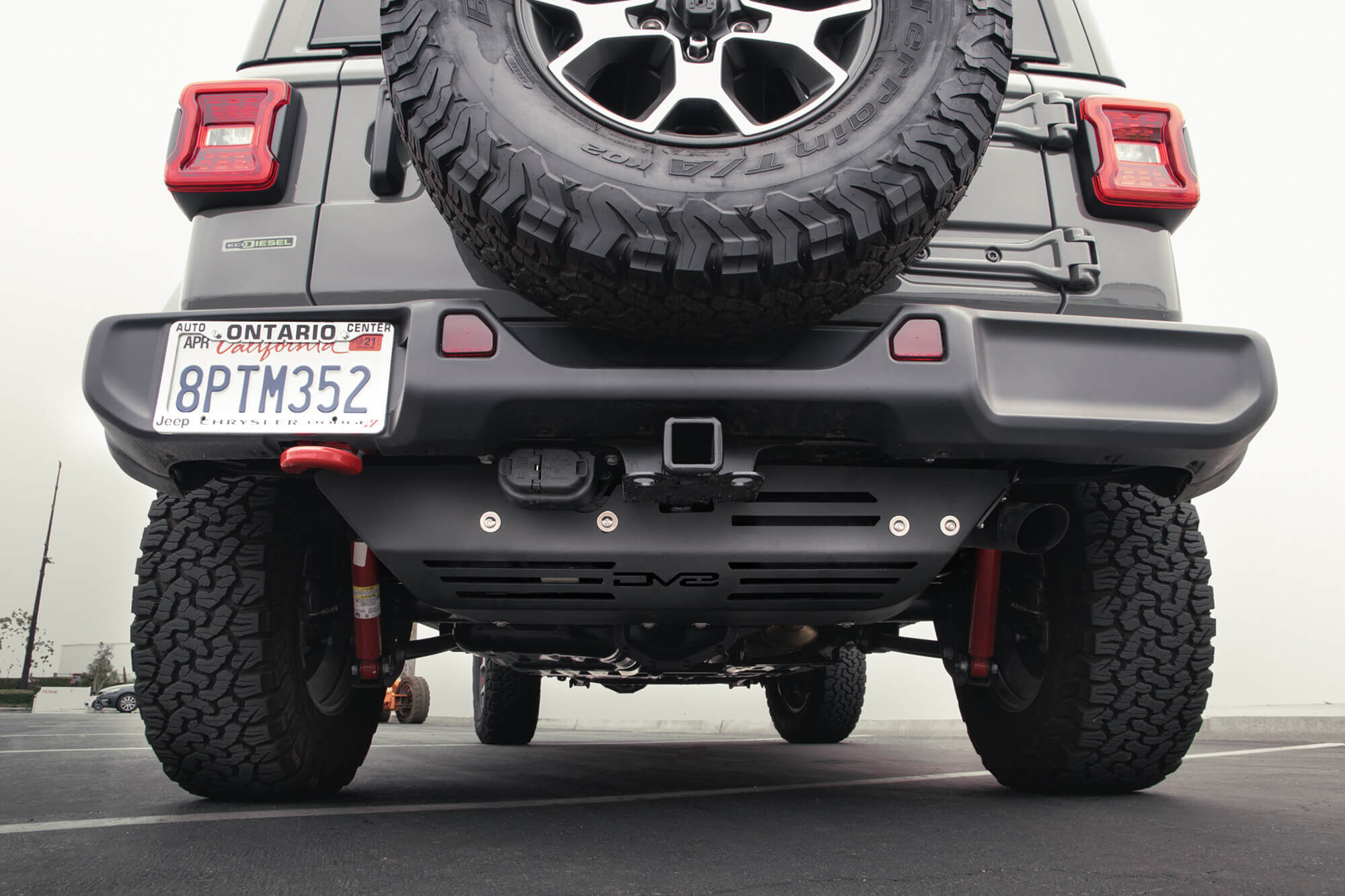 2020-2022 Jeep Wrangler JL Diesel Def/Exhaust Skid Plate by DV8 Off-Road