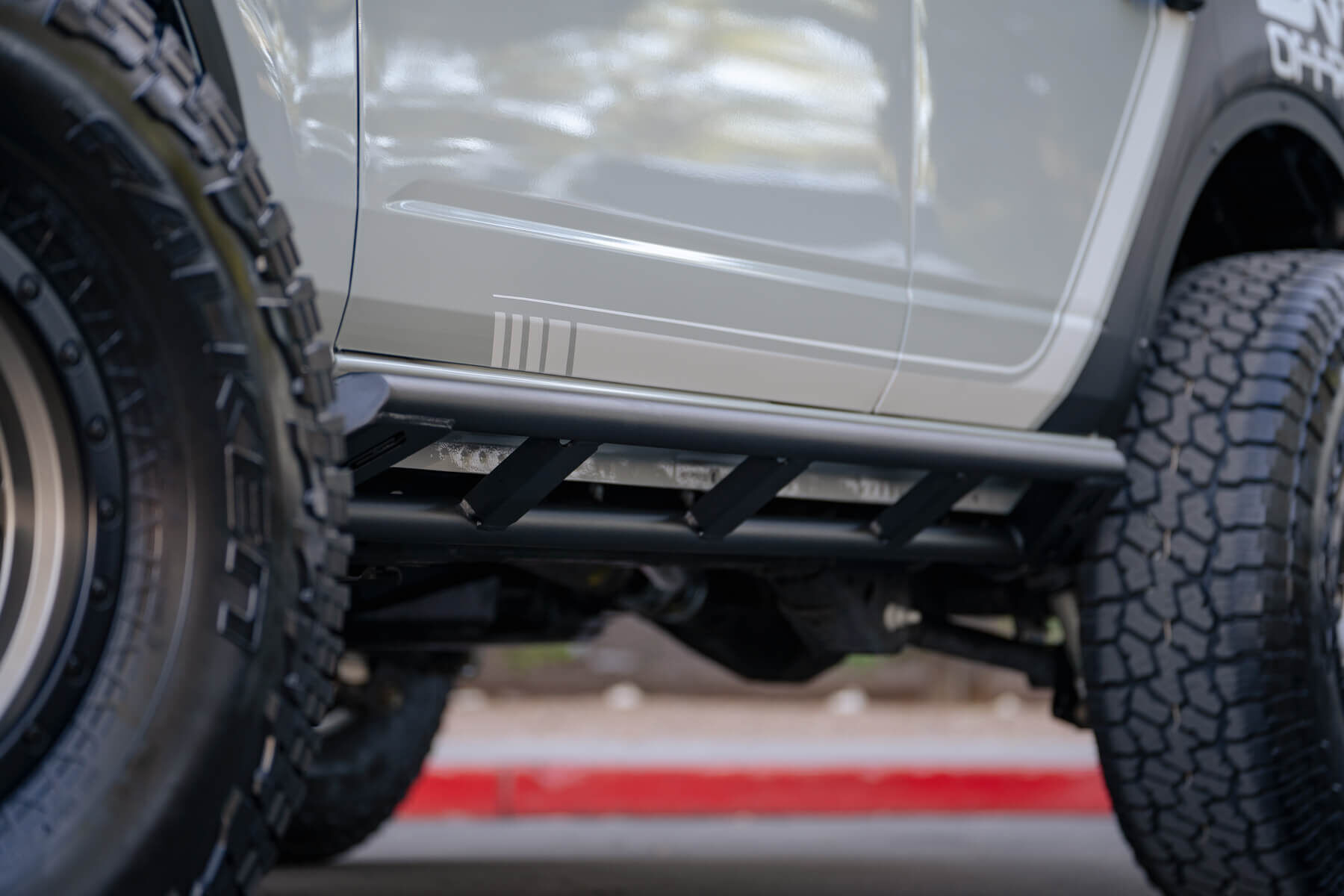 2021-2022 Ford Bronco FS15 Series Rock Sliders by DV8 Off-Road