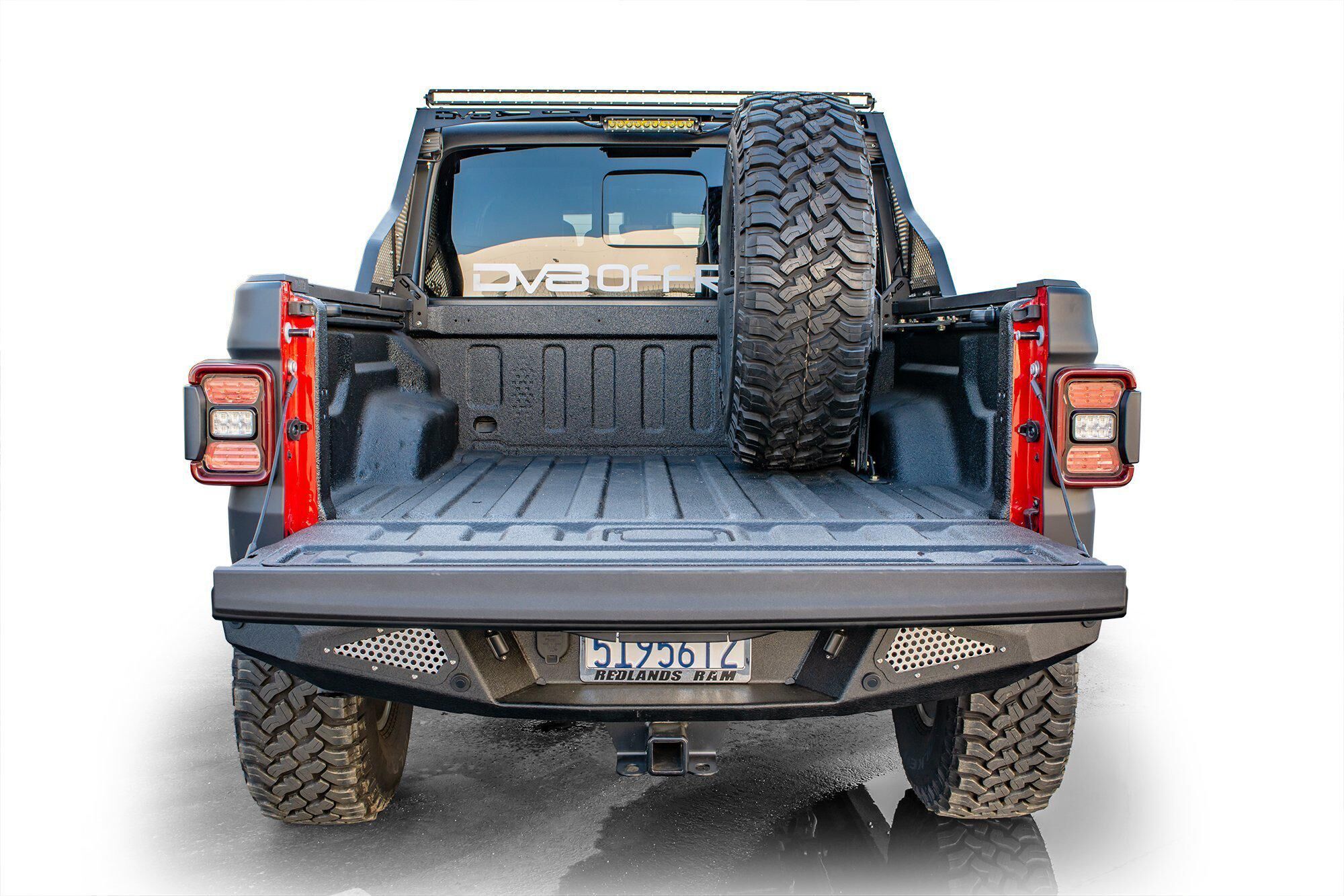 2020-2022 Jeep Gladiator JT Stand Up Spare Tire Mount by DV8 Off-Road