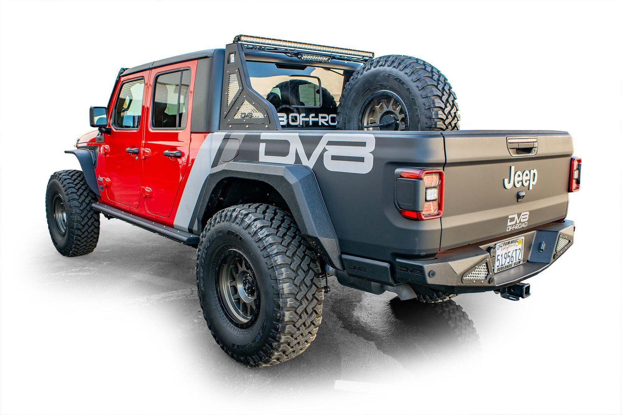 2020-2022 Jeep Gladiator JT Stand Up Spare Tire Mount by DV8 Off-Road