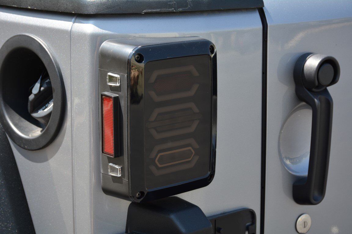 2007-2018 Jeep Wrangler JK Led Tail Lights by DV8 Off-Road