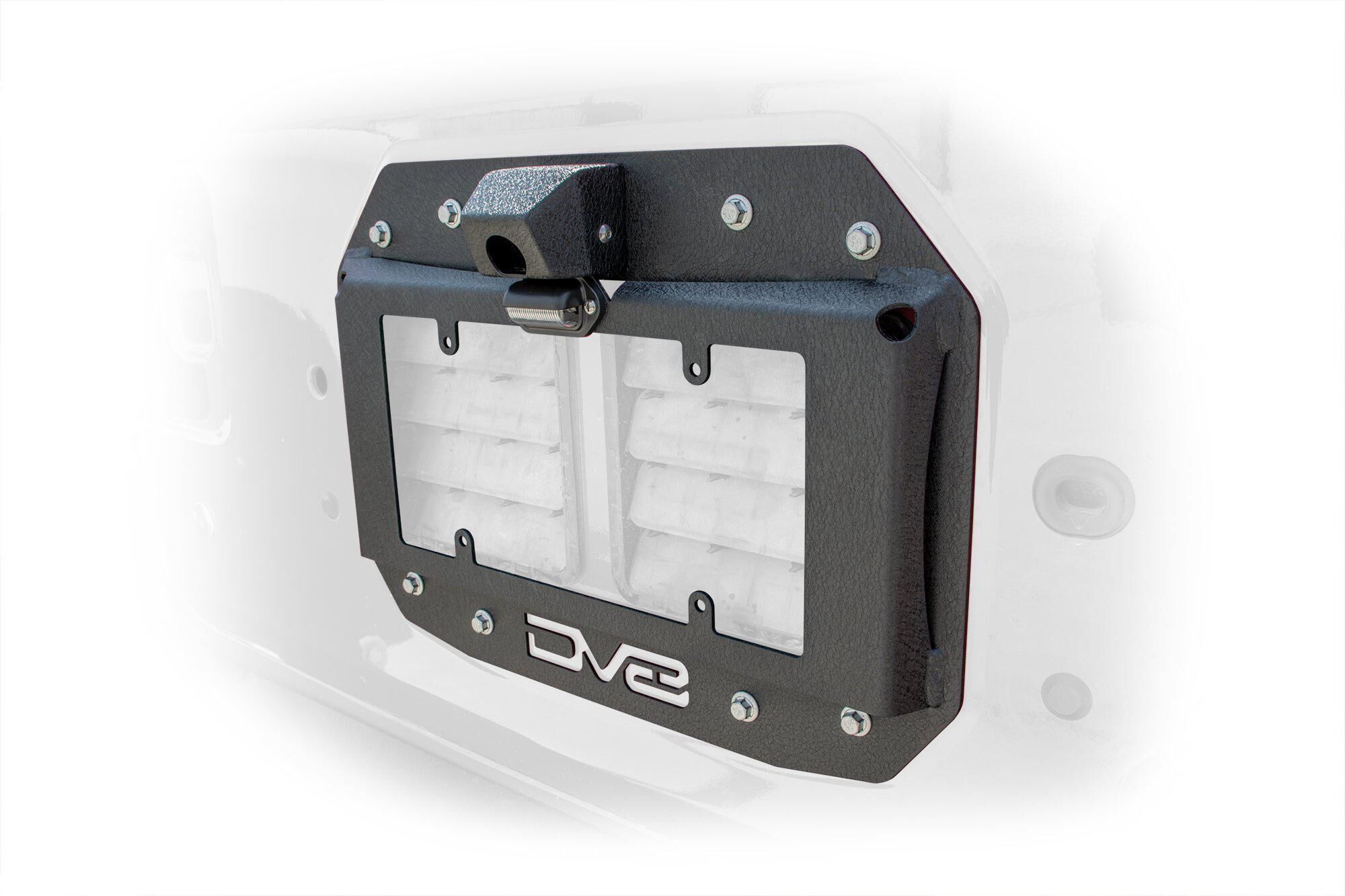 2018-2022 Jeep Wrangler JL Spare Tire Delete Kit W/ Camera Housing by DV8 Off-Road - TSJL-02