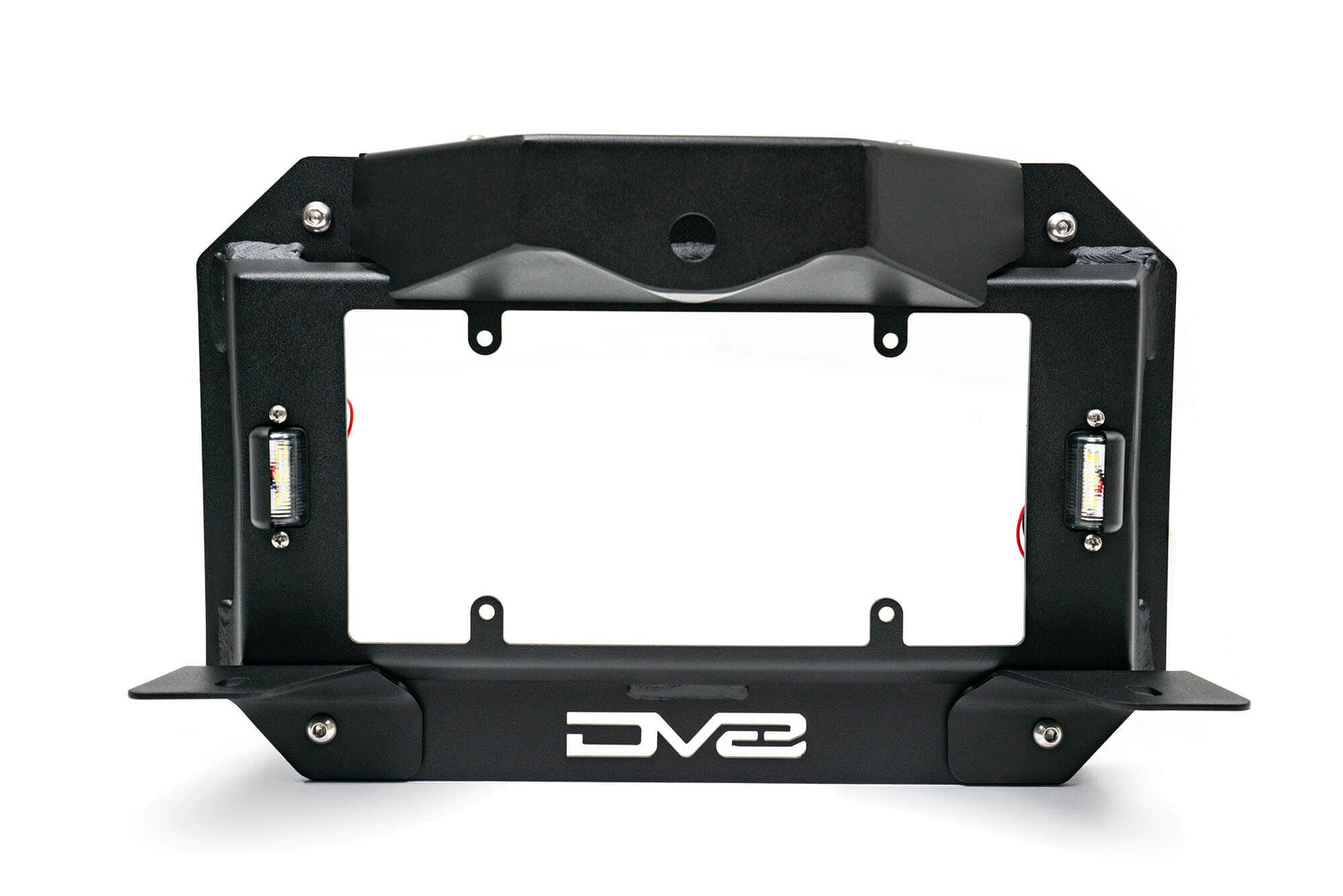 2018-2022 Jeep Wrangler JL Spare Tire Delete With Light Mounts by DV8 Off-Road - TSJL-03