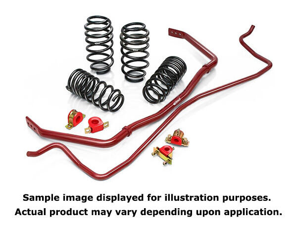 2015-2016 Ford Mustang Base 3.7L V6 Eibach Pro-Plus Lowering Springs + Sway Bar Set F+R