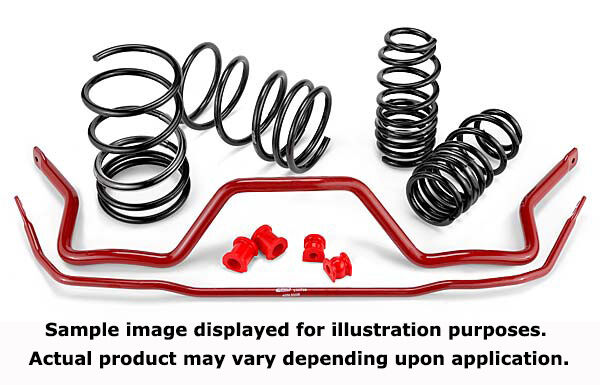 2015-2016 Ford Mustang Base 3.7L V6 Eibach Pro-Plus Lowering Springs + Sway Bar Set F+R