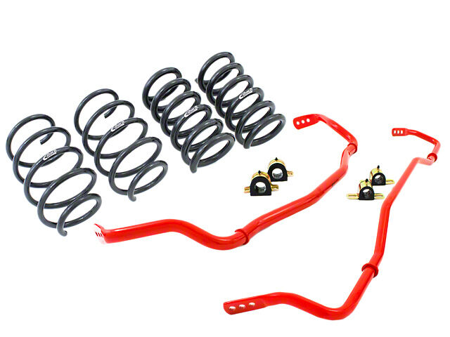 2015-2016 Ford Mustang Base 3.7L V6 Eibach Pro-Plus Lowering Springs + Sway Bar