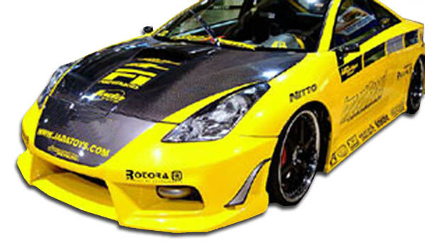 2000-2005 Toyota Celica Duraflex Bomber Front Bumper Cover - 1PC - 100171