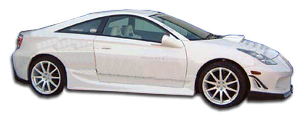 2000-2005 Toyota Celica Duraflex Bomber Side Skirts Rocker Panels - 2PC - 100173