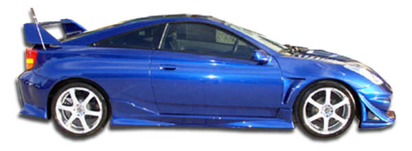 2000-2005 Toyota Celica Duraflex Vader SE Side Skirts Rocker Panels - 2PC - 1002