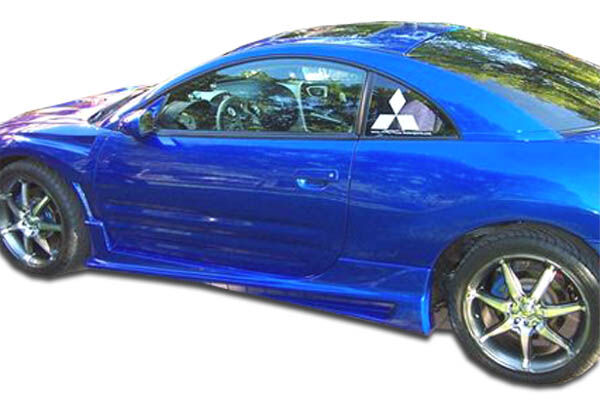 2000-2005 Mitsubishi Eclipse Duraflex Bomber Side Skirts Rocker Panels - 2PC - 1
