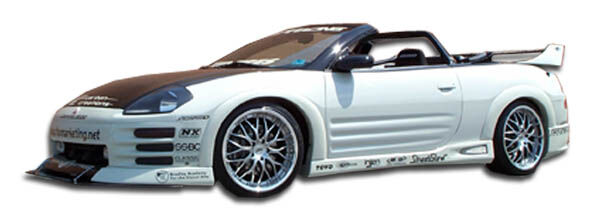 2000-2005 Mitsubishi Eclipse Duraflex Shine Side Skirts Rocker Panels - 2PC - 10