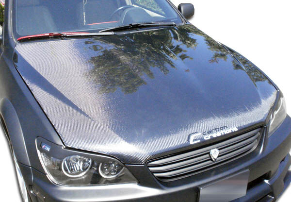 2000-2005 Lexus IS Series IS300 Carbon Fiber OEM Hood - 1 Piece - 100083