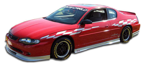 2000-2007 Chevy Monte Carlo Duraflex Racer Side Skirts Rocker Panels - 2PC - 104