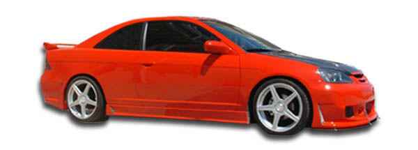 2001-2005 Honda Civic 2DR Duraflex B-2 Side Skirts Rocker Panels - 2PC - 100228