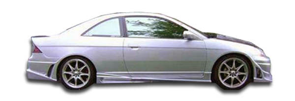 2001-2005 Honda Civic 2DR Duraflex Bomber Side Skirts Rocker Panels - 2PC - 1002
