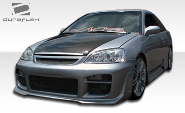 2001-2005 Honda Civic 2DR Duraflex R34 Side Skirts Rocker Panels - 2 Piece