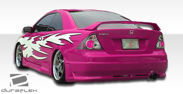 2001-2005 Honda Civic 2DR Duraflex R34 Side Skirts Rocker Panels - 2 Piece