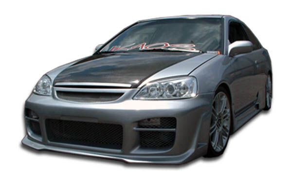 2001-2003 Honda Civic 2dr / 4DR Duraflex R34 Front Bumper Cover - 1 Piece