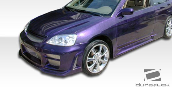 2001-2003 Honda Civic 2dr / 4DR Duraflex R34 Front Bumper Cover - 1 Piece