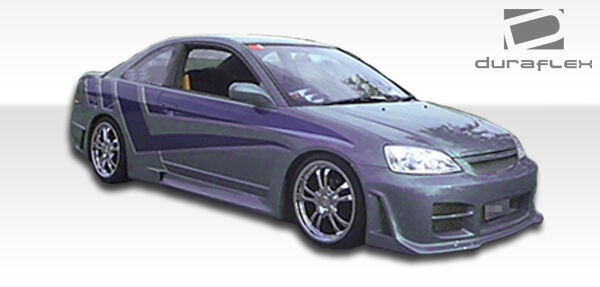 2001-2003 Honda Civic 2dr / 4DR Duraflex R34 Front Bumper Cover - 1 Piece