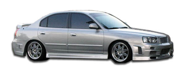 2001-2006 Hyundai Elantra Duraflex Skyline Side Skirts Rocker Panels - 2PC - 100