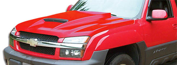 2002-2006 Chevy Avalanche (with cladding) Duraflex Ram Air Hood - 1PC - 103027