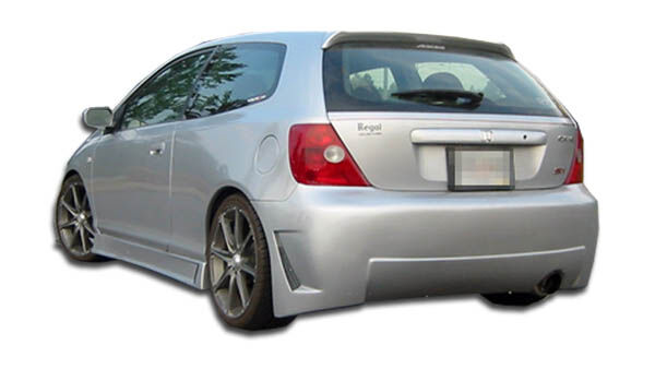 2002-2005 Honda Civic Si HB Duraflex B-2 Rear Bumper Cover - 1PC - 100348
