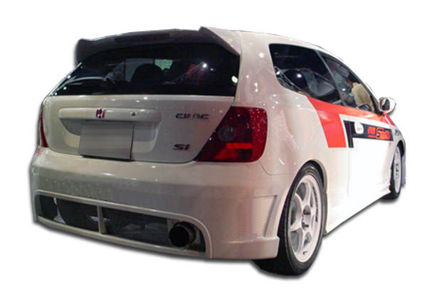 2002-2005 Honda Civic Si HB Duraflex JDM Buddy Rear Bumper Cover - 1PC - 100444