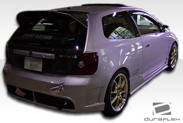 2002-2005 Honda Civic Si HB Duraflex JDM Buddy Side Skirts Rocker Panels - 2 Piece