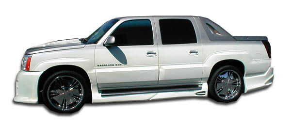 2002-2006 Cadillac Escalade EXT Duraflex Platinum Side Skirts Rocker Panels - 2P