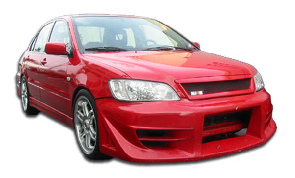 2002-2003 Mitsubishi Lancer Duraflex Walker Front Bumper Cover - 1 Piece