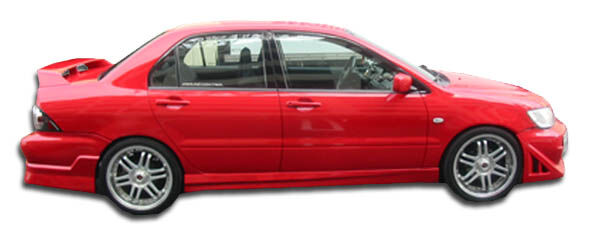 2002-2003 Mitsubishi Lancer Duraflex Walker Side Skirts Rocker Panels - 2PC - 10