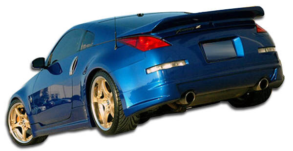 2003-2008 Nissan 350Z Duraflex AM-S Rear Lip Under Spoiler Air Dam - 1PC - 10498